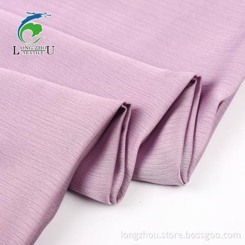 Dubbla färger Crepe Chiffon Satin Fabric